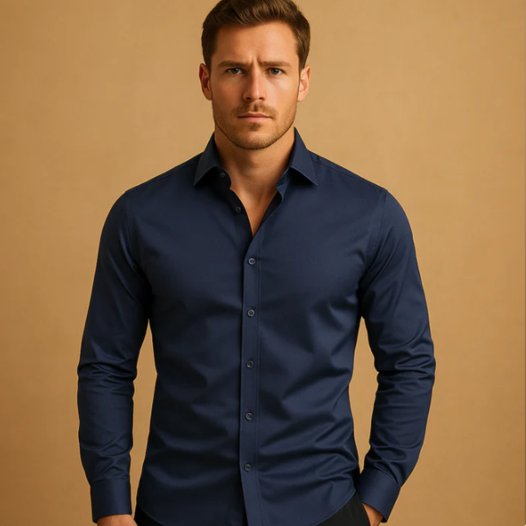 Freja Andersen | Herre Formal slim fit kjole skjorte