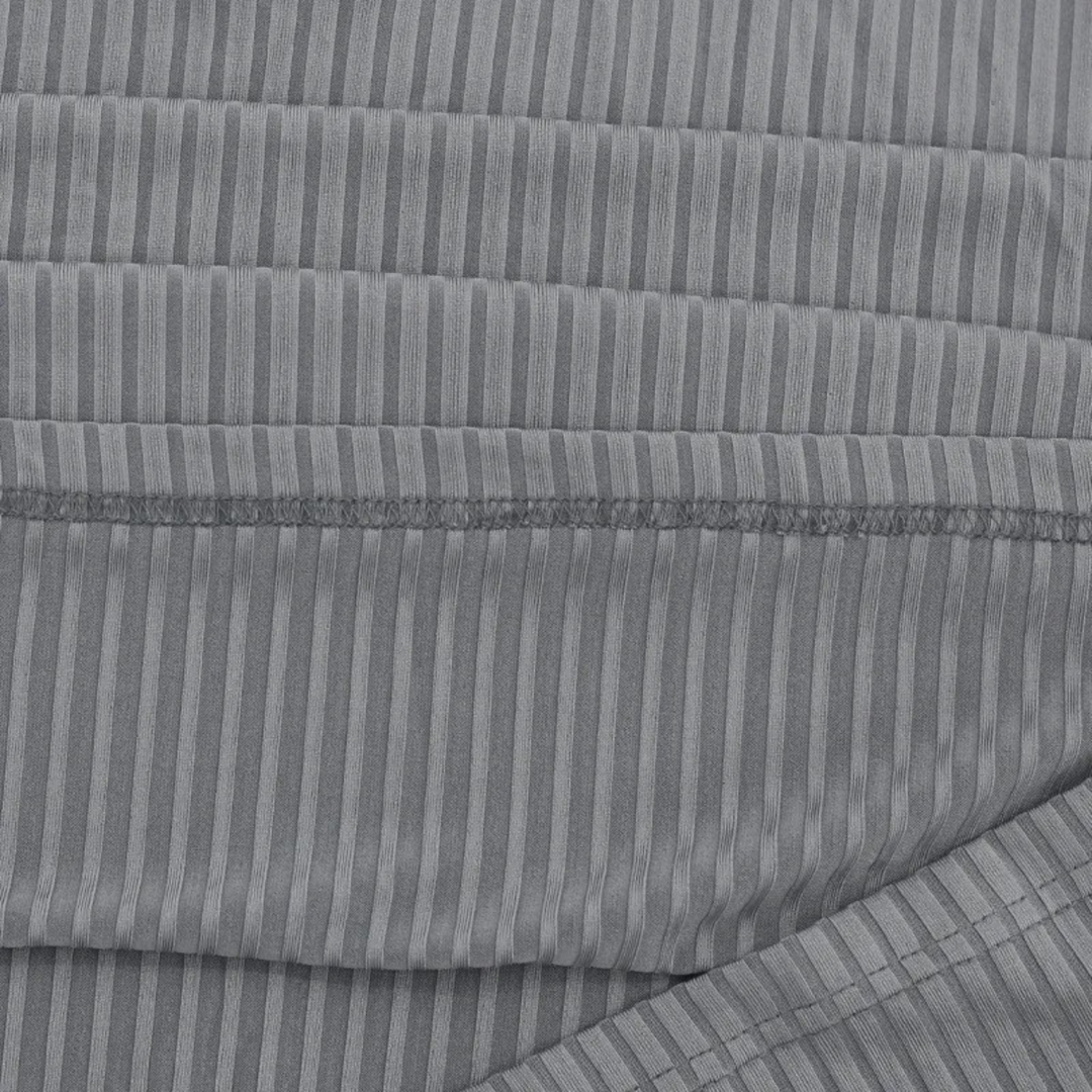 Freja Andersen | Herre Ribbed strikket poloshirt