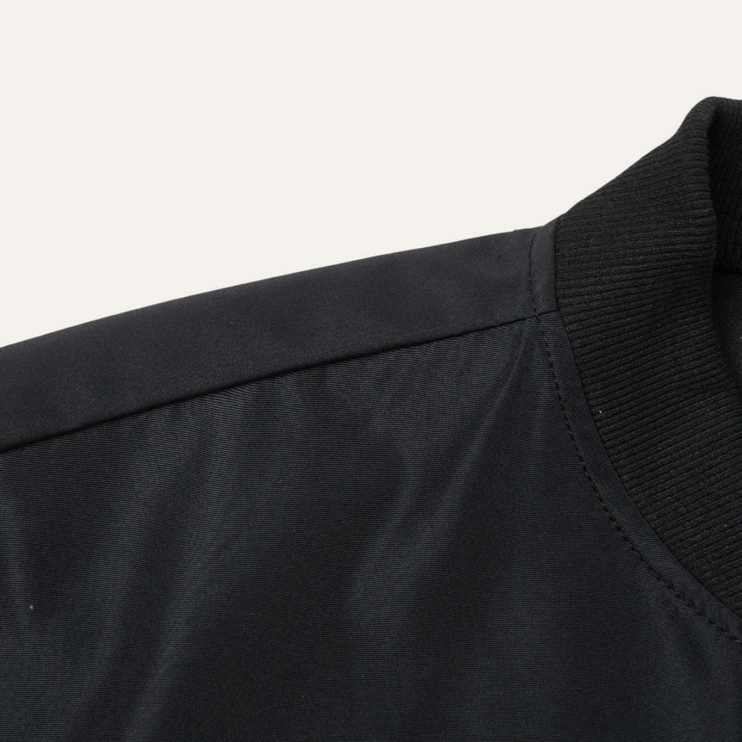 Freja Andersen | Herre let Zip-Up bomberjakke
