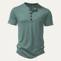 Bathwick | Herre åndbar henley krave sommer T-skjorte