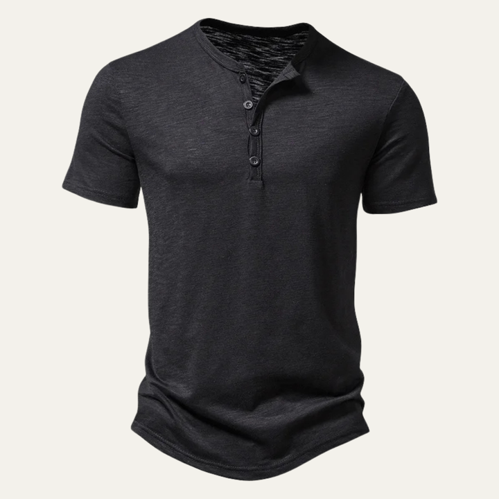 Bathwick | Herre åndbar Henley krave sommer T-skjorte