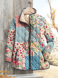 MILLICENT | RETRO BLOSSOM VATTERET JAKKE