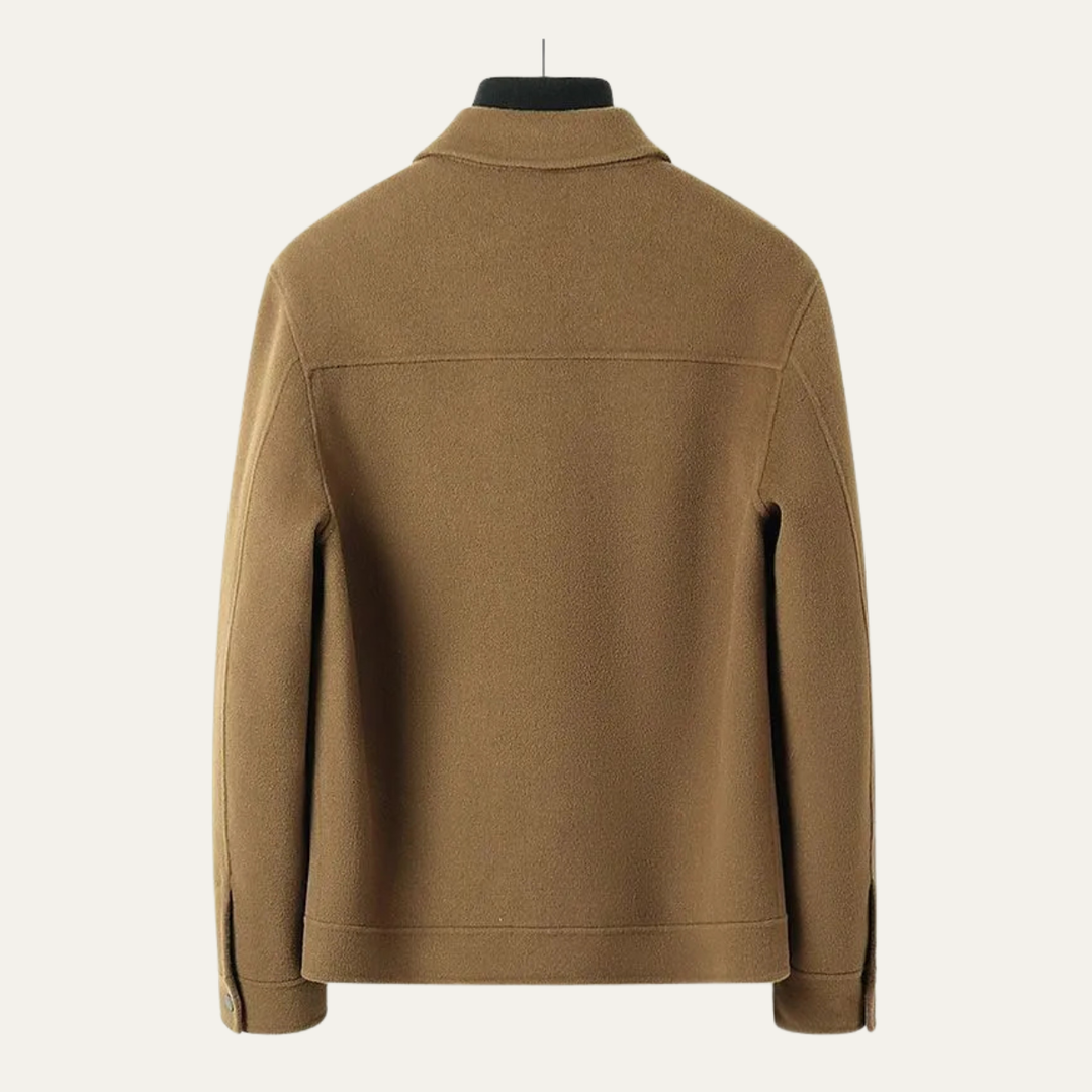 Freja Andersen | Herre afslappet Zip Up tyk vinter jakke