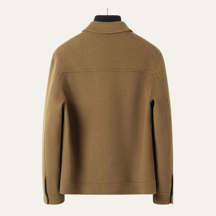 Freja Andersen | Herre afslappet Zip Up tyk vinter jakke