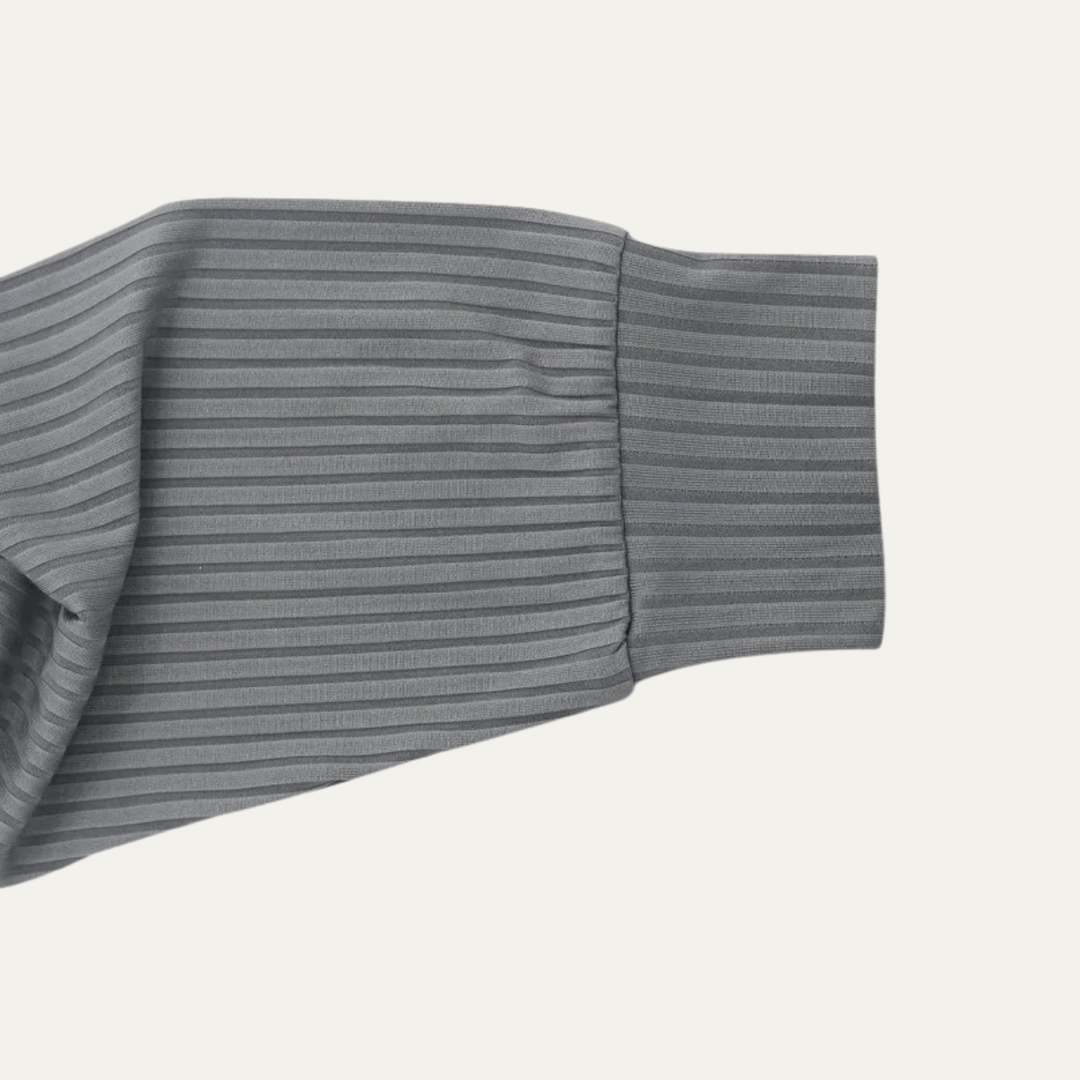 Freja Andersen | Herre Ribbed strikket poloshirt