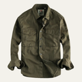Oak River herre Safari stil knaplukket Workwear skjorte