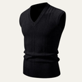 Freja Andersen | Herre klassisk strikket V-hals Tank Vest