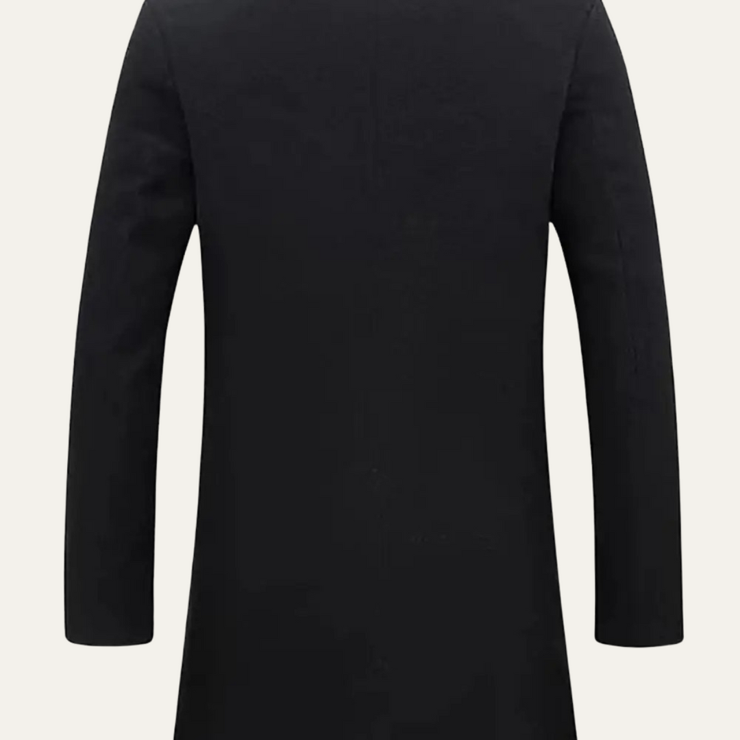 Freja Andersen | Herre Elegant uldblanding Overcoat
