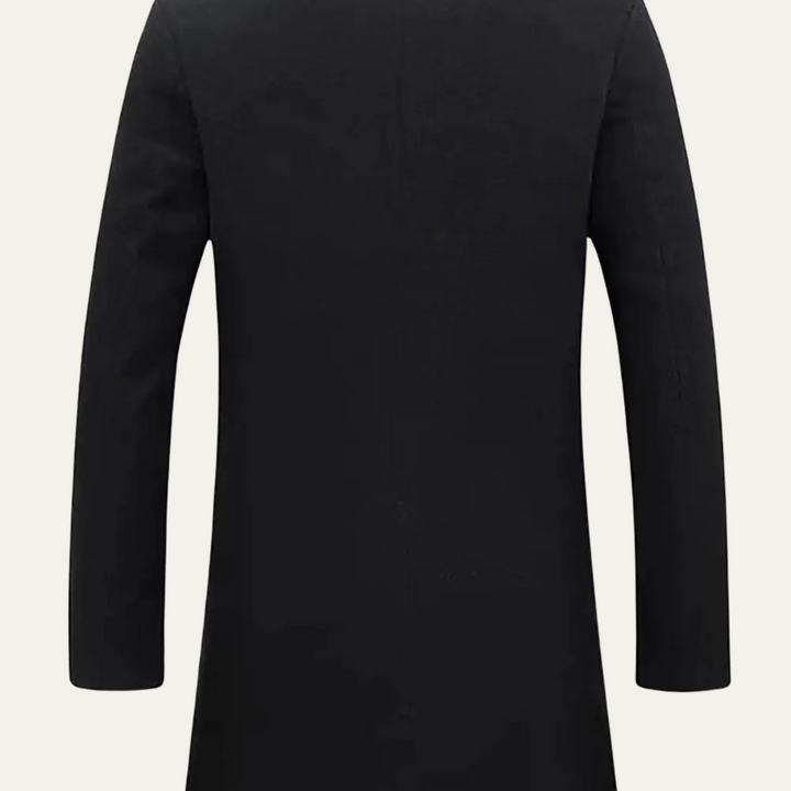Freja Andersen | Herre Elegant uldblanding Overcoat