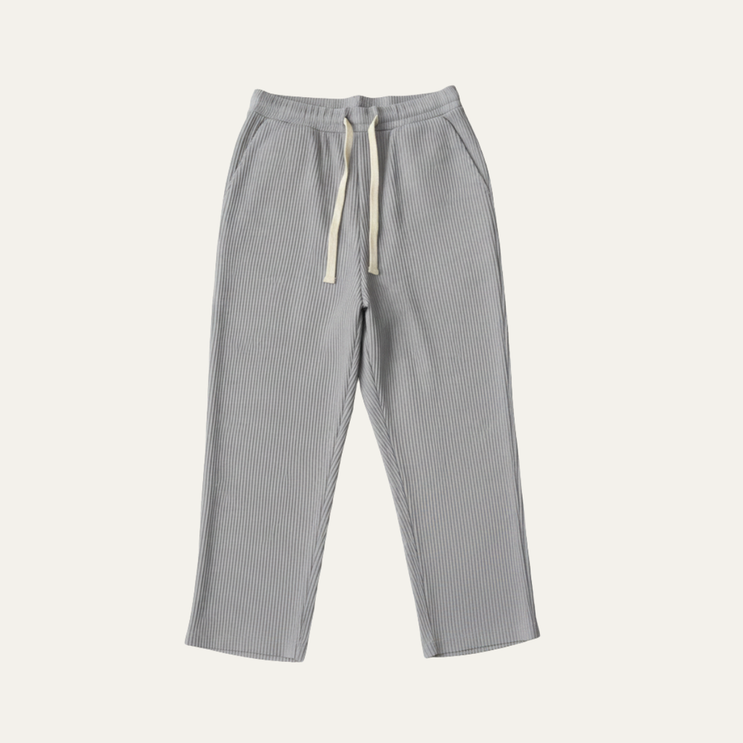 Freja Andersen | Herre afslappet Ribbed slim fit let bukser