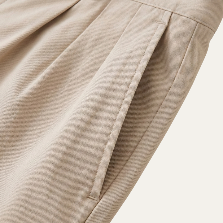 Henwick hør shorts - skræddersyet sommer shorts til mænd