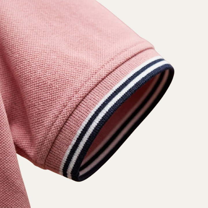 herre Elegant bomuld poloshirt