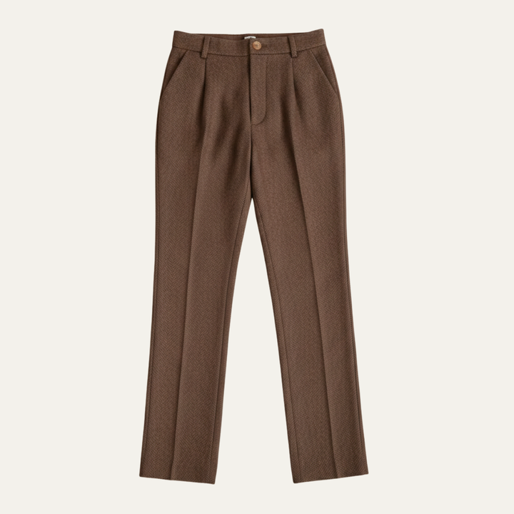 Hawkington | Herre vintage uld sildeben Straight Leg bukser