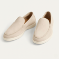 Ashbourne ruskind loafers til mænd