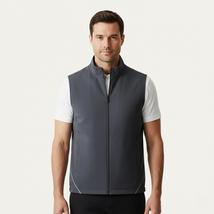 Freja Andersen | Herre let afslappet Vest - åndbar ærmeløs udendørs Vest for Layering