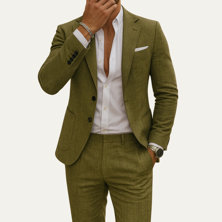 Freja Andersen | Herre slim fit sæt - Two Piece business Wedding jakkesæt