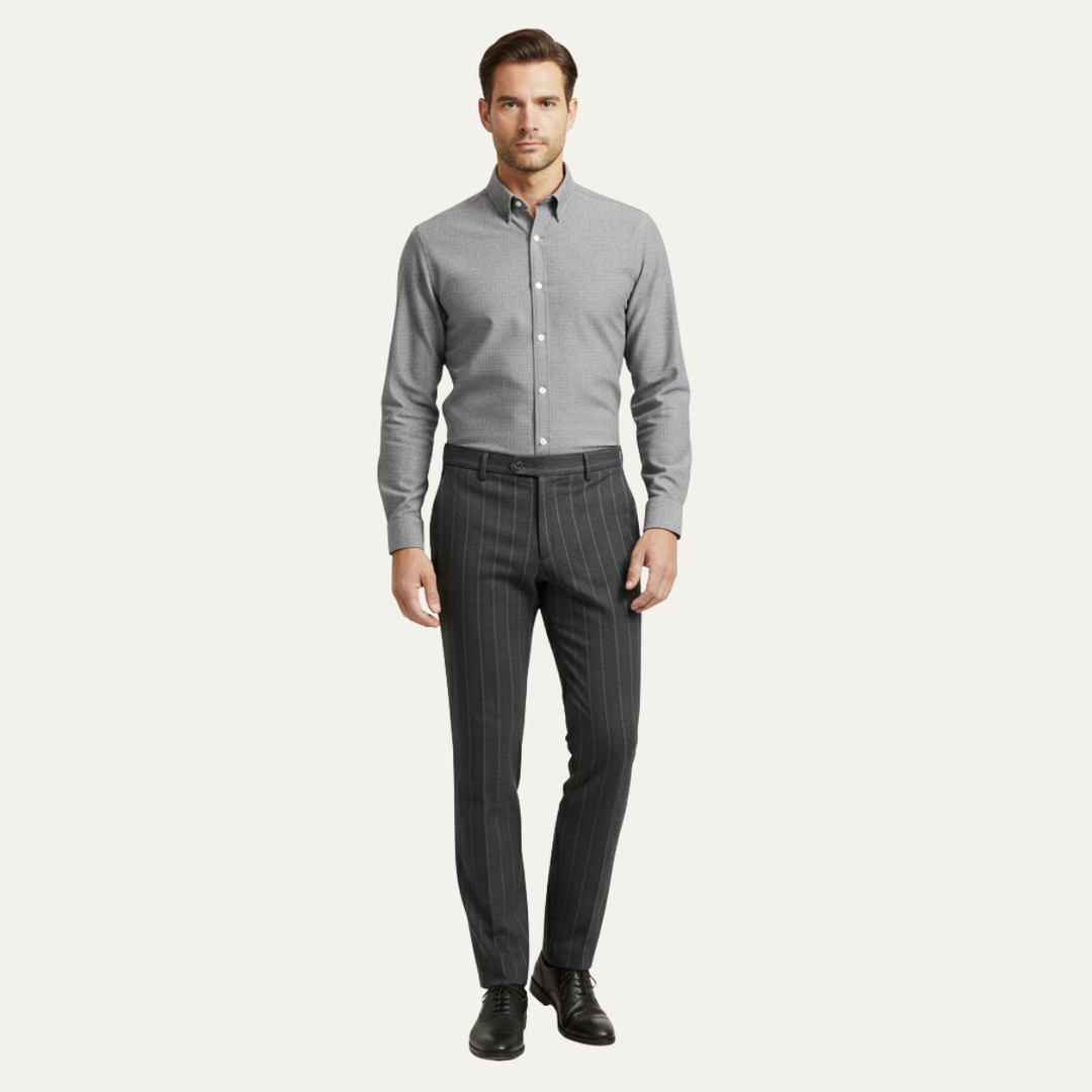 Freja Andersen | Herre slim fit stretch luksus pæne bukser