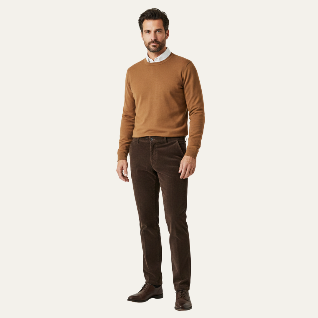 Pinehaven | Herre stretch fløjl trendy bukser