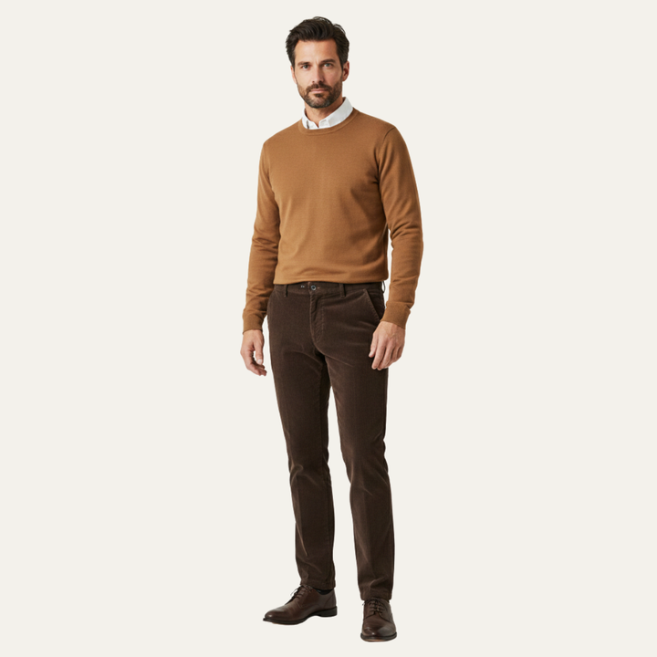 Pinehaven | Herre stretch fløjl trendy bukser