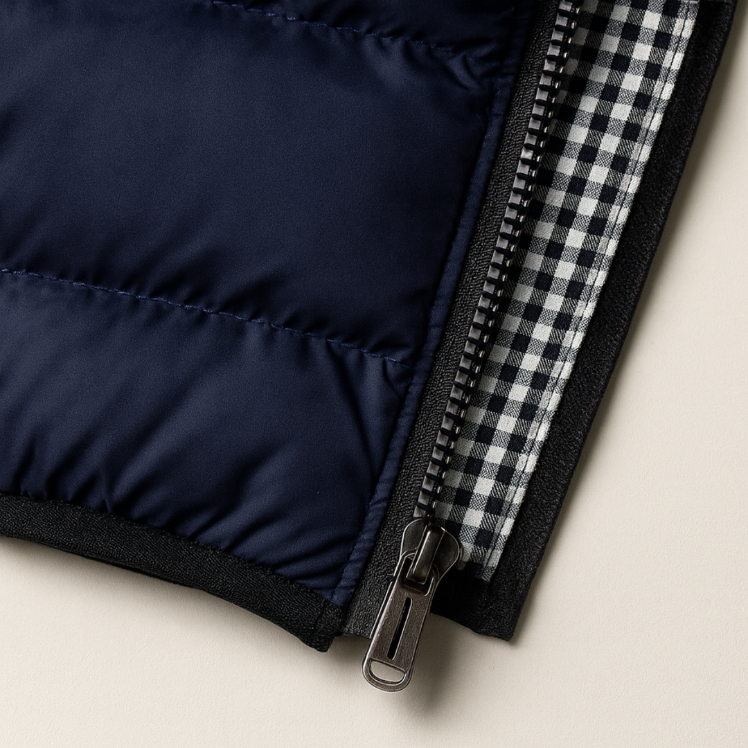 Freja Andersen | Herre luksus puffer quiltet Vest - 2025