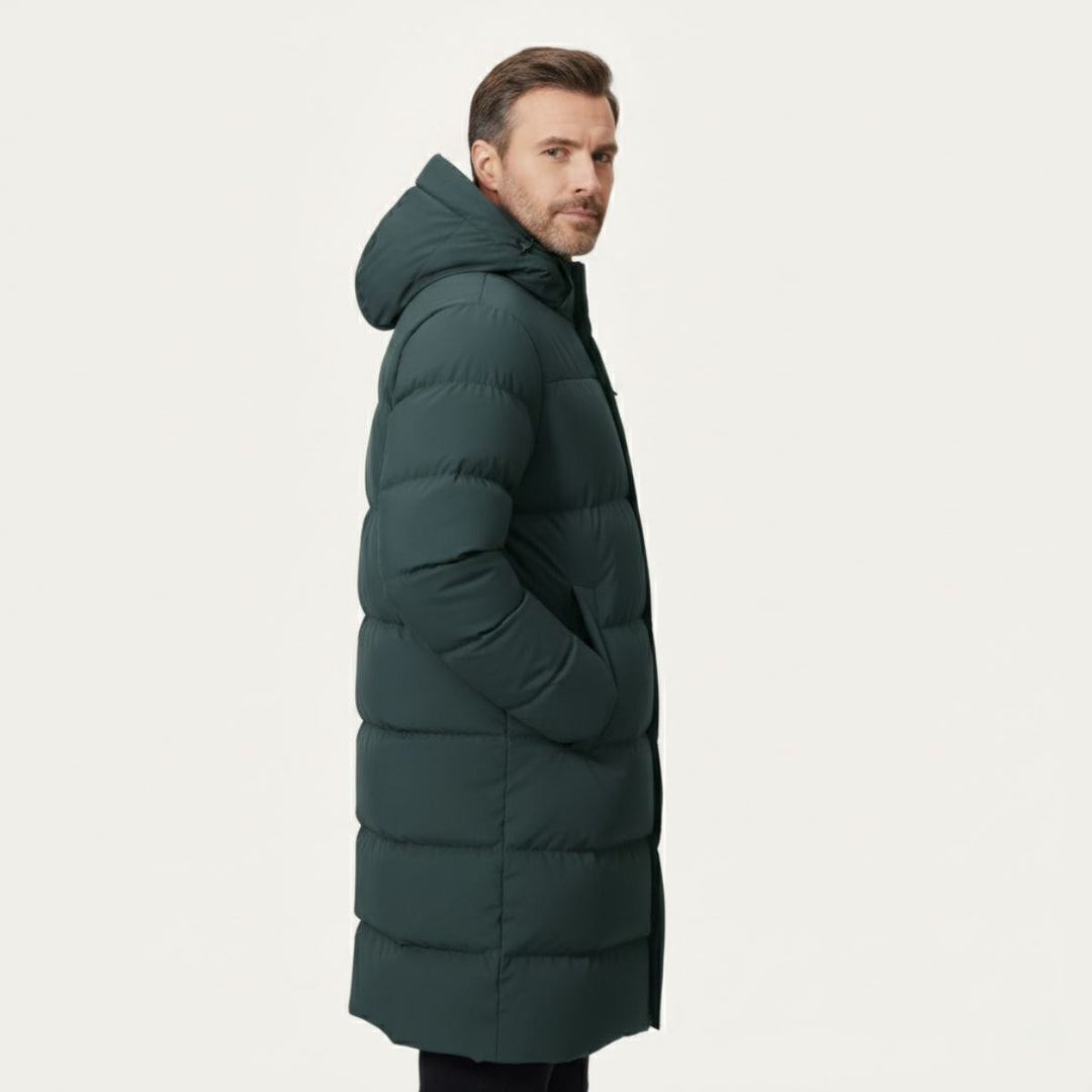 Freja Andersen | Herre Insulated Longline puffer frakke