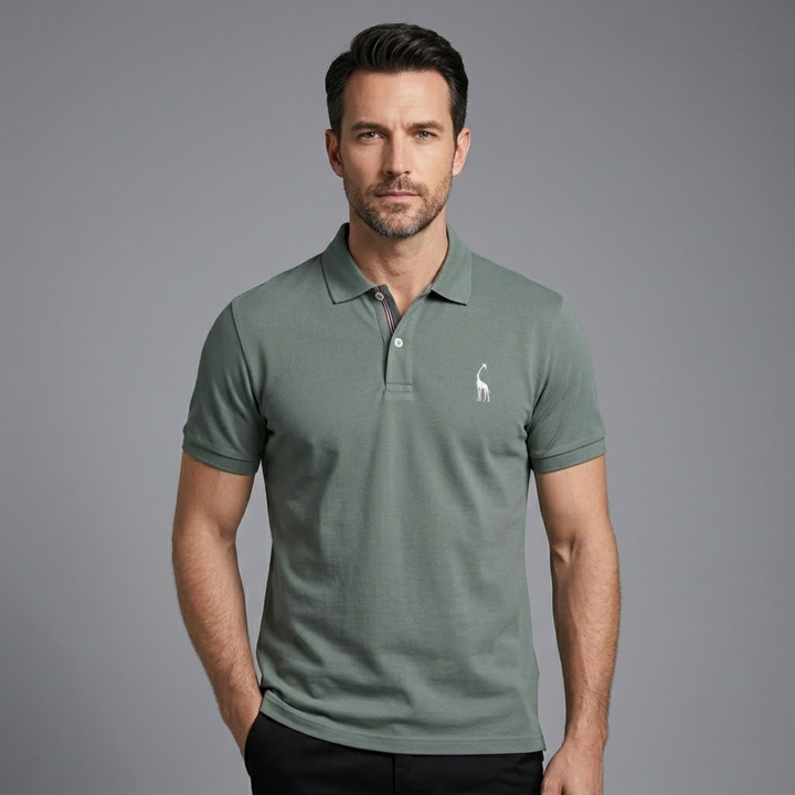 Freja Andersen | Herre bomuld stilren poloshirt