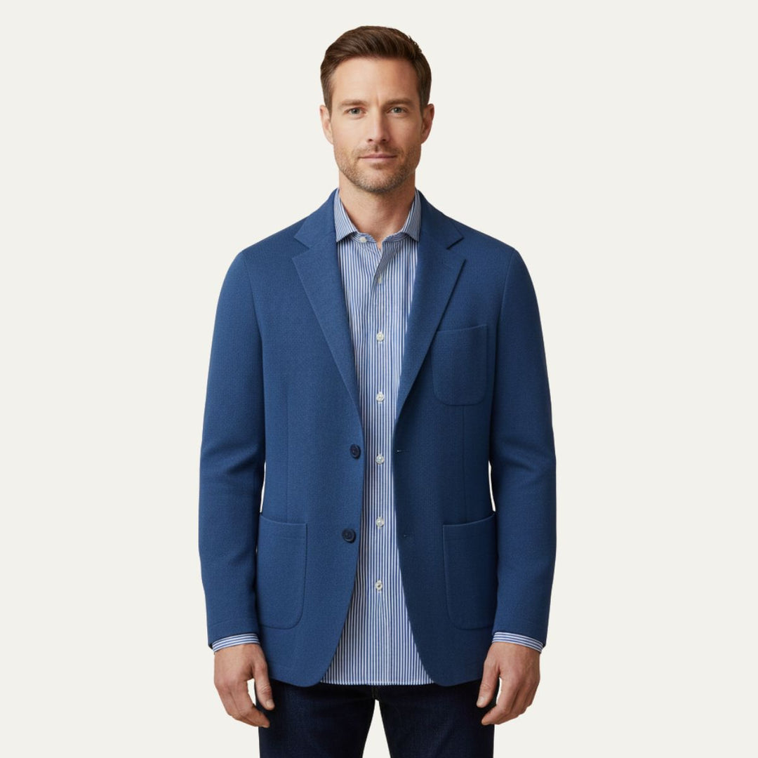 Oxford hør sommer blazer - bryllupsgæst mænd - formelle anledninger