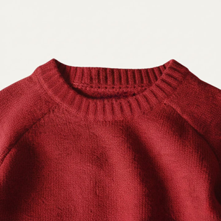 Briarwood | Herre Oversized strik trøje med Elbow Patches