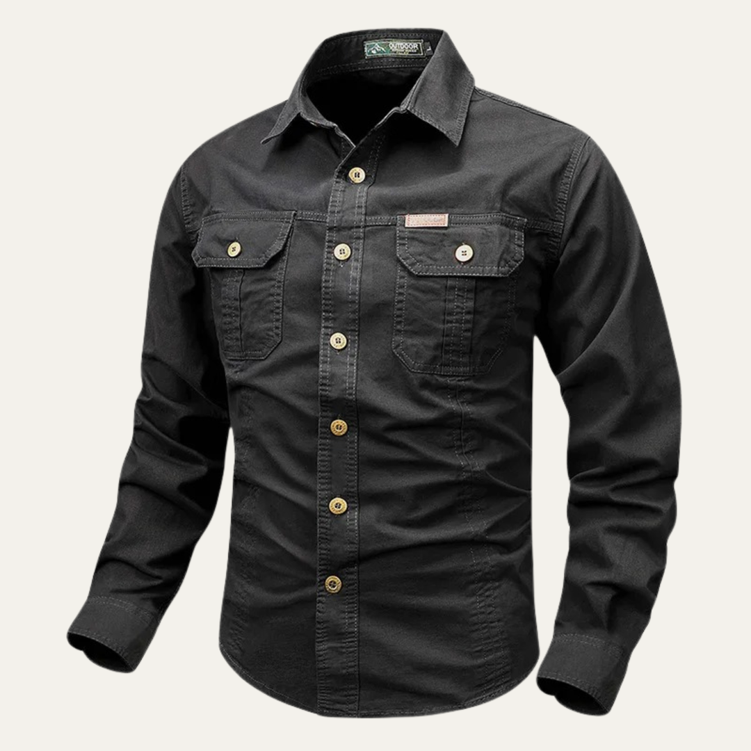 Norcia | Herre Military Tactical skjorte med lommer