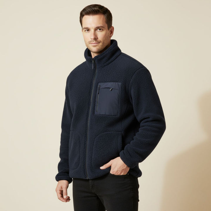 Freja Andersen | Herre udendørs varm Zip Up Fleece jakke