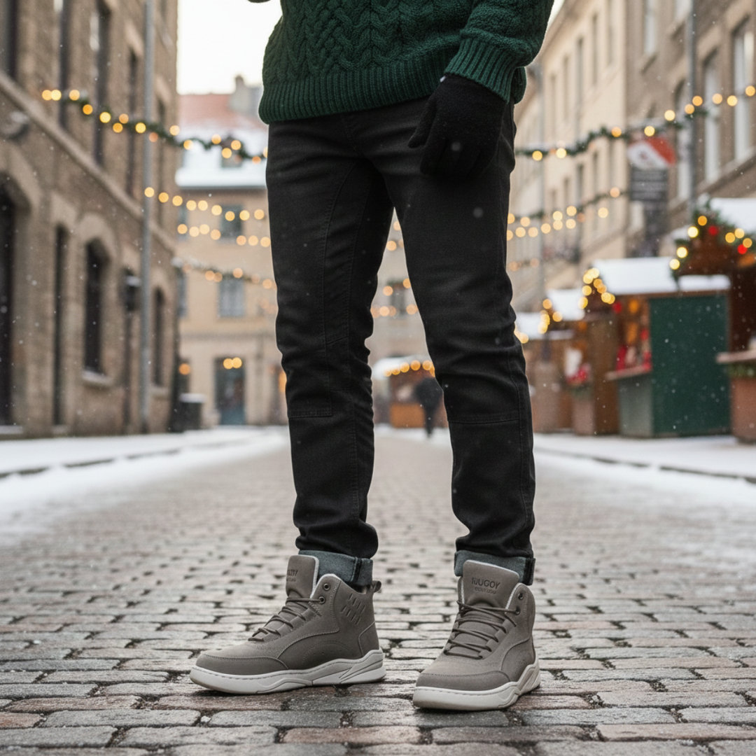 Freja Andersen | Herre vinter Fur Lined High top Snow støvler