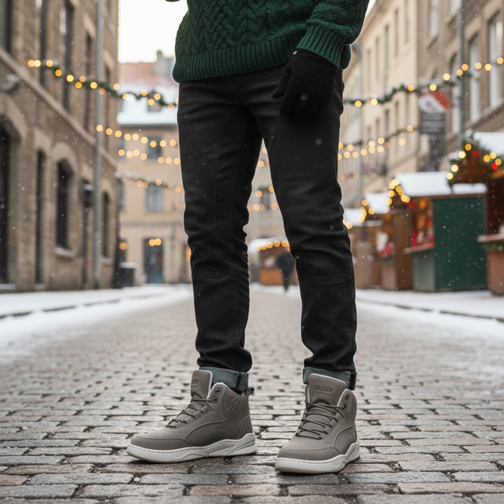 Freja Andersen | Herre vinter Fur Lined High top Snow støvler