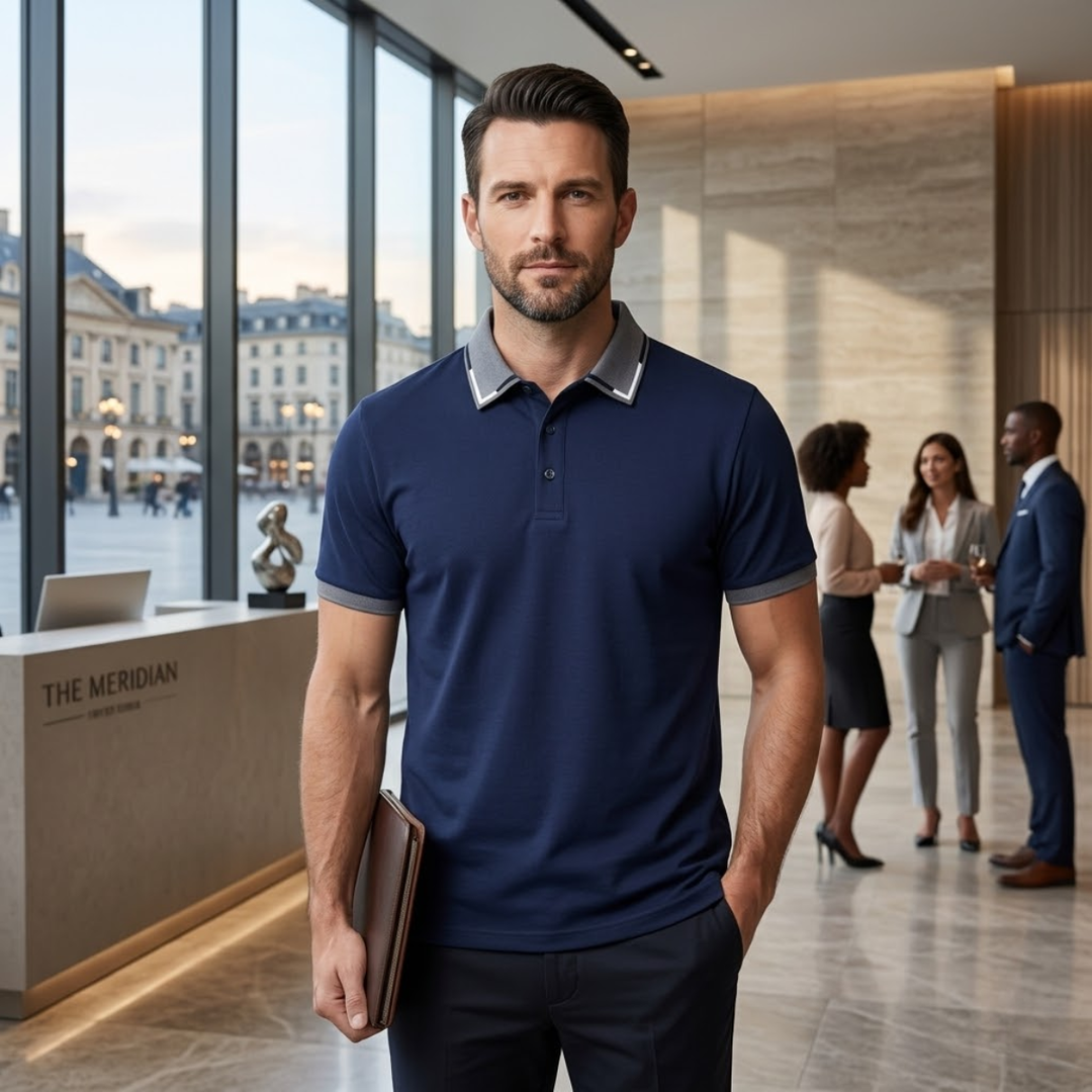 Freja Andersen | Herre stilren poloshirt