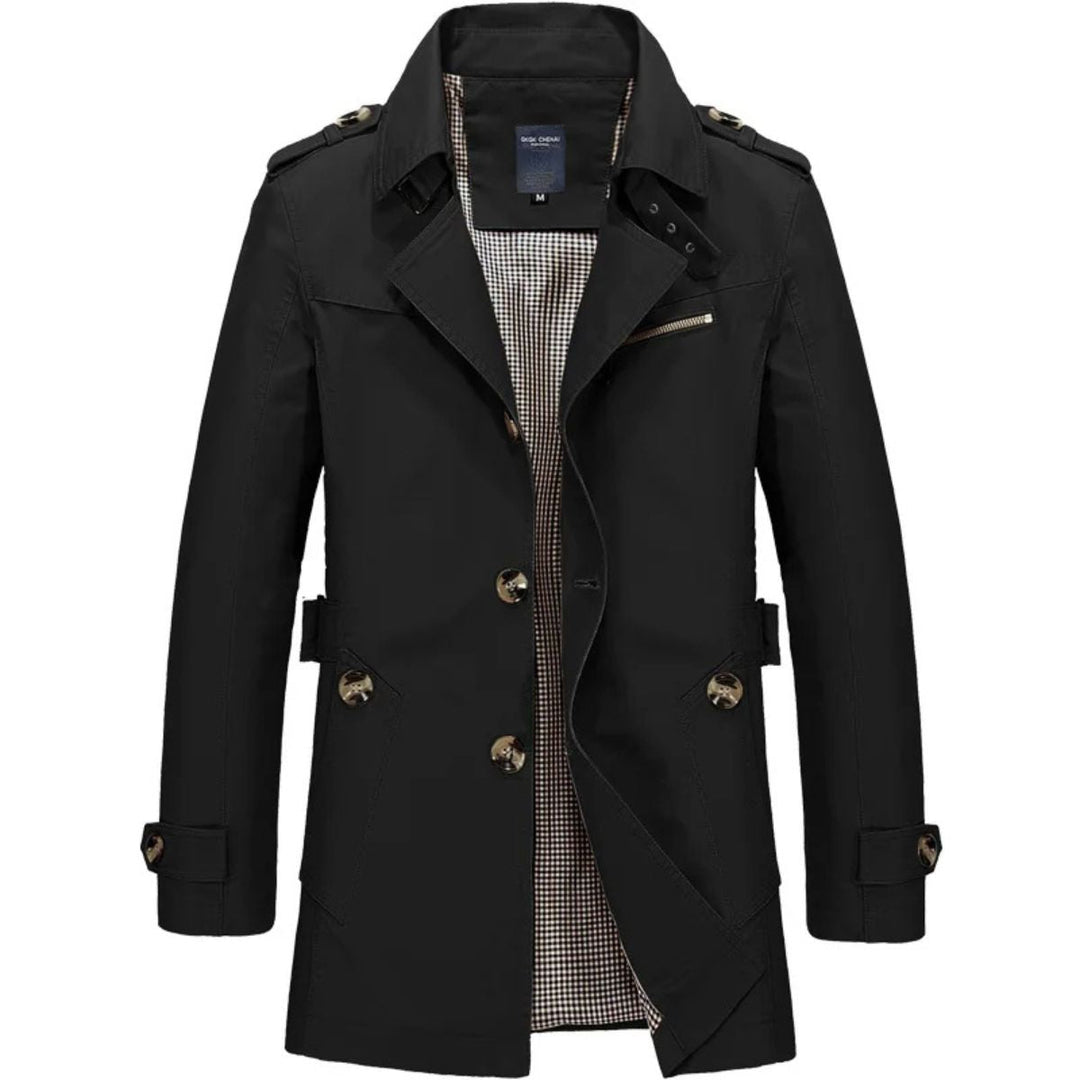 MauroIcardi elegant og stilfuld trenchcoat til mænd