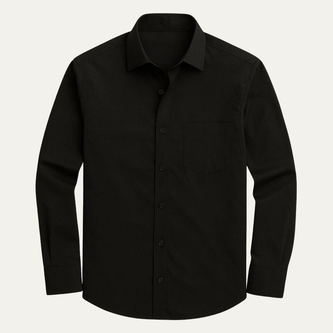 Kensington Satin bomuld herre Formal skjorte
