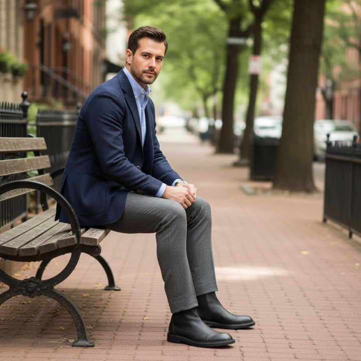 Cheltenham | Herre Durable læder Everyday Ankle støvler