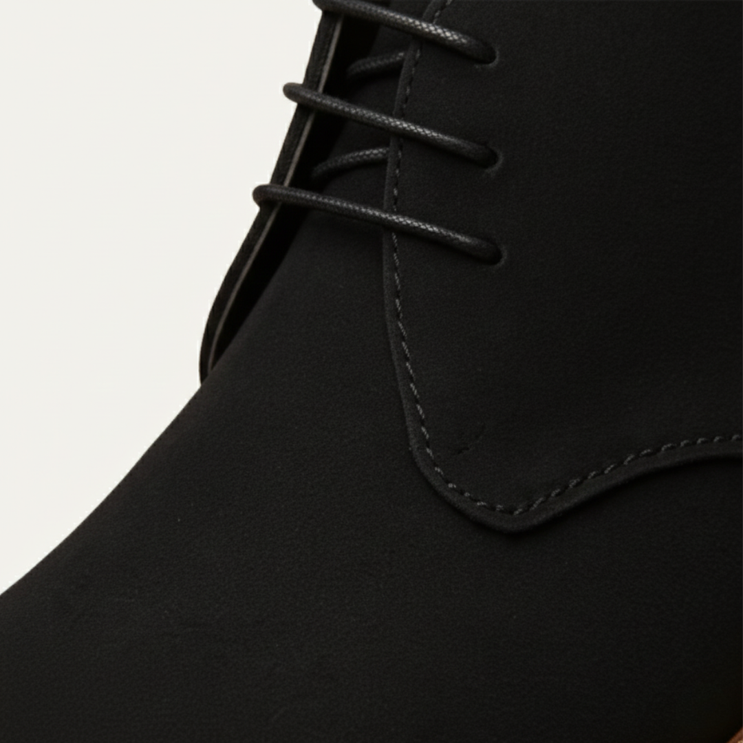 Freja Andersen | Herre afslappet ruskind Chukka pæne støvler med Rubber Sole