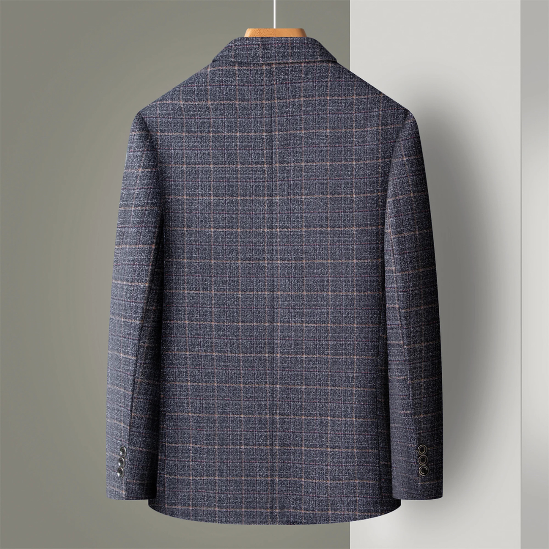 Freja Andersen | Herre Plaid stribet business afslappet Work jakke