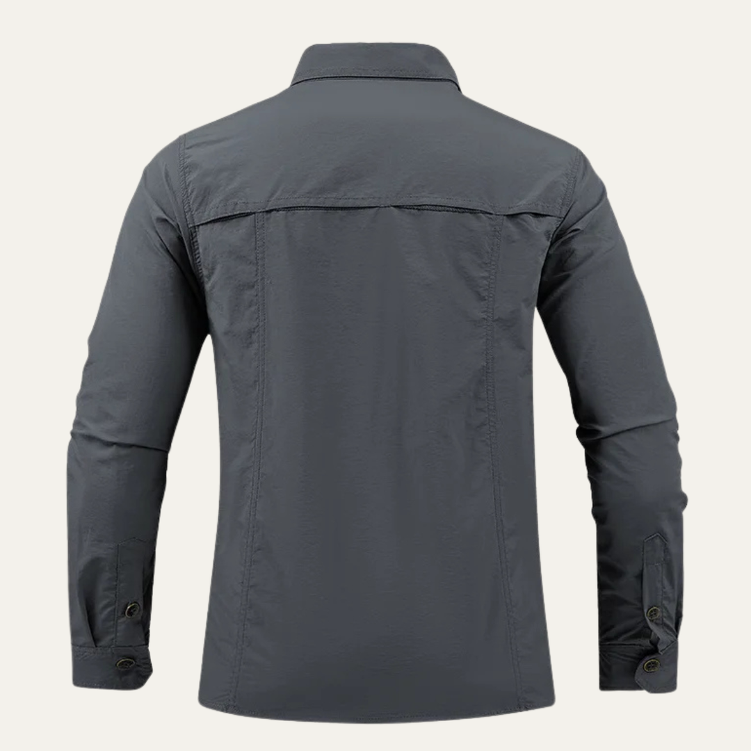 Montbrook | Herre Tactical Multi Pocket udendørs Cargo skjorte