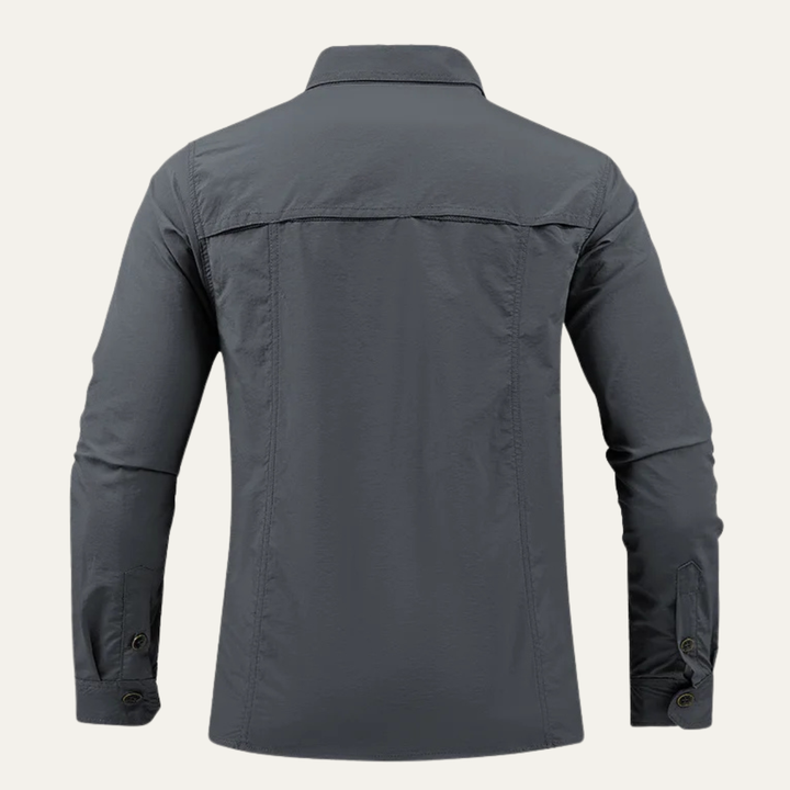 Montbrook | Herre Tactical Multi Pocket udendørs Cargo skjorte