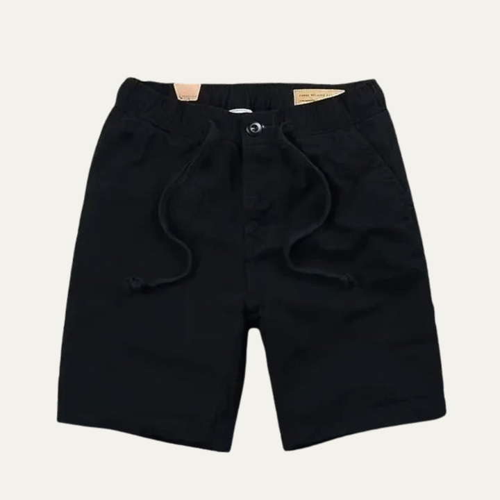 Freja Andersen | Herre afslappet Premium bomuld snøre shorts
