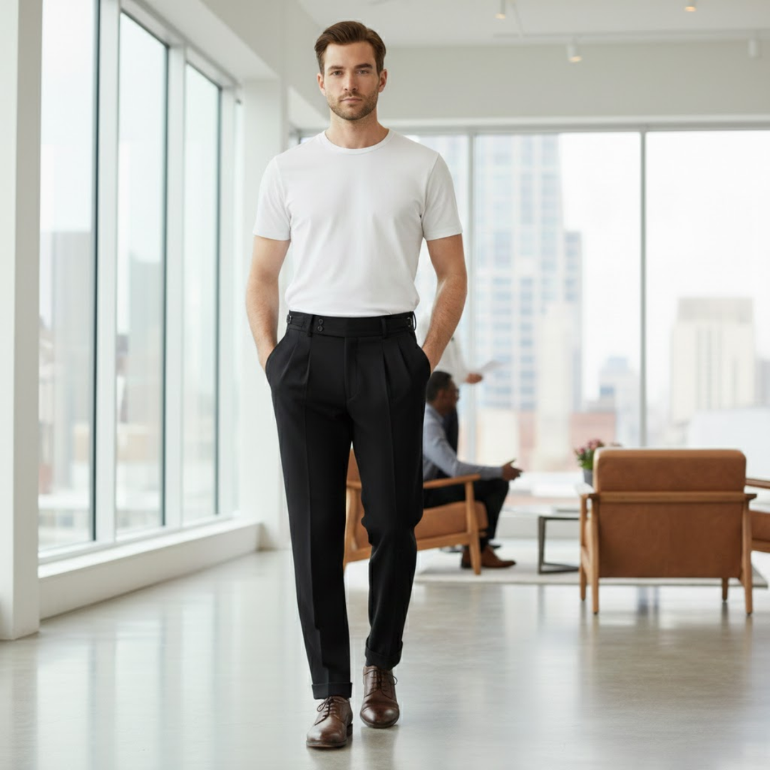 Waterfall Ridge herre klassisk slim fit business jakkesæt bukser