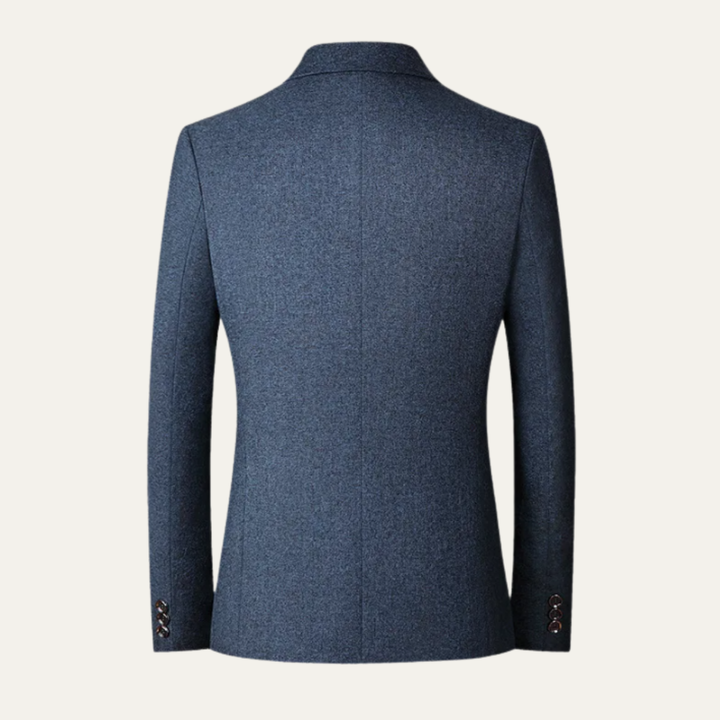 Freja Andersen | Herre slim fit nedfaldskrave jakkesæt business blazer