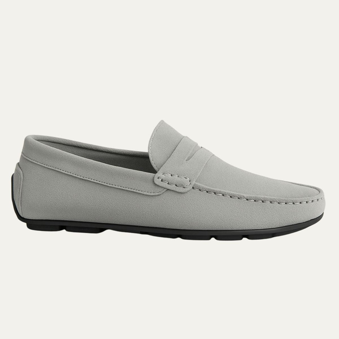 Corsica ruskind loafers til mænd