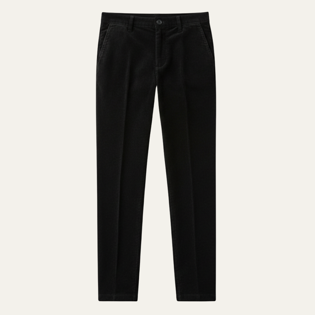 Crestwood Lane herre Elastic Waist fløjl afslappet bukser