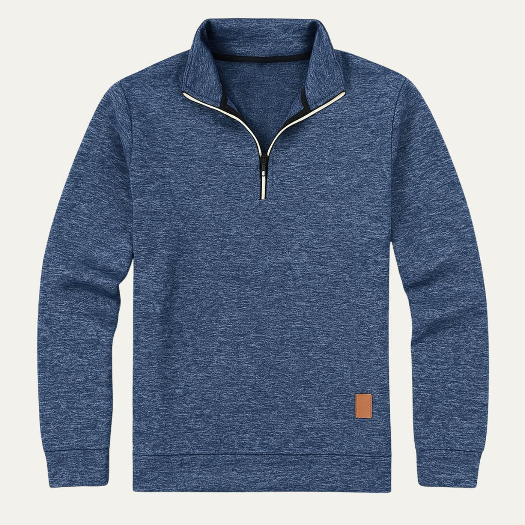 Highland halv lynlås trøje - fleecetrøje-sweatshirt til mænd