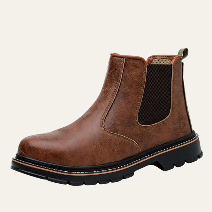Oristano | Herre vandtæt Slip On Steel Toe Work støvler