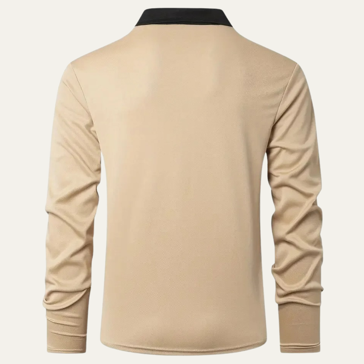 Freja Andersen | Herre afslappet slim fit polo trøje