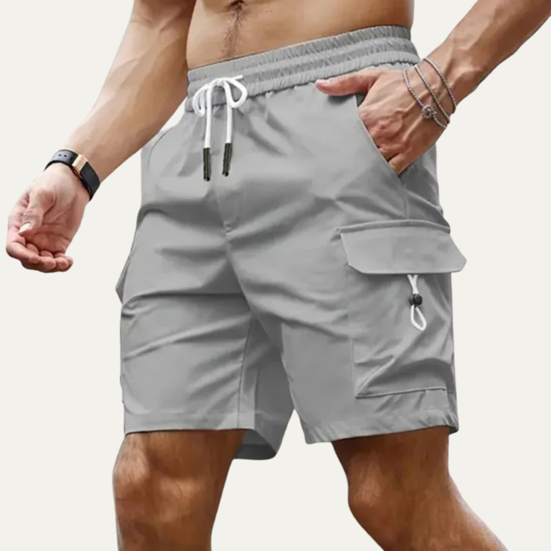 Freja Andersen | Herre let afslappet sommer Utility shorts