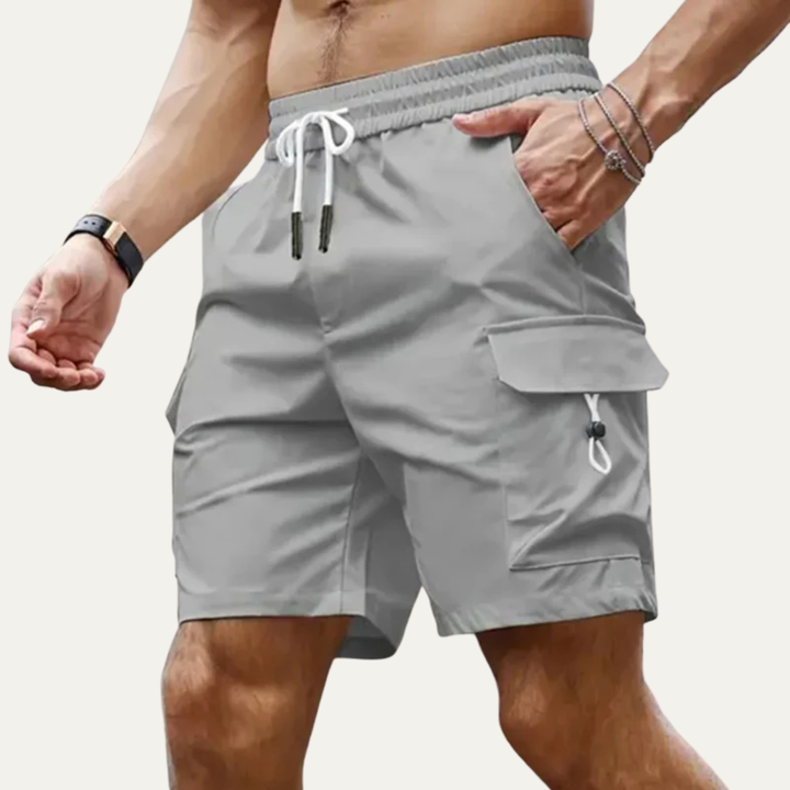 Freja Andersen | Herre let afslappet sommer Utility shorts